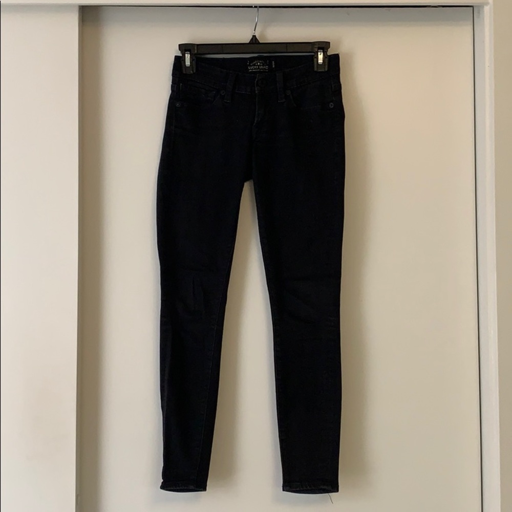 Lucky Brand Black Skinny Capris